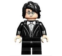 LEGO Harry Potter Black Suit White Bow Tie Minifigure split from 75948 (Bagged)