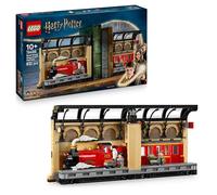 LEGO Harry Potter Book Nook: Hogwarts Express Set with a Train Toy, 2 Minifgures incl. Ron Weasley, plus Hedwig and Scabbers Figures - Wizarding World Gift for 10+ Year Old Boys, Girls & Fans - 76450