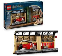 LEGO Harry Potter Book Nook: Hogwarts Express Set with a Train Toy, 2 Minifgures incl. Ron Weasley, plus Hedwig and Scabbers Figures - Wizarding World Gift for 10+ Year Old Boys, Girls & Fans - 76450