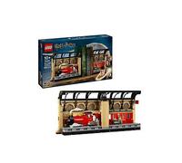 LEGO Harry Potter Book Nook: Hogwarts Express Set with a Train Toy, 2 Minifgures incl. Ron Weasley, plus Hedwig and Scabbers Figures - Wizarding World Gift for 10+ Year Old Boys, Girls & Fans - 76450