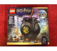 LEGO Harry Potter Cauldron: Secret Potions Classroom Toy - Desk or Bedroom Decor DIY Kit with Collectible Patronus & Hermione & Snape Minifigures - Gift for 10+ Year Old Girls & Boys - 76464