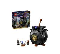 LEGO Harry Potter Cauldron: Secret Potions Classroom Toy - Desk or Bedroom Decor DIY Kit with Collectible Patronus & Hermione & Snape Minifigures - Gift for 10+ Year Old Girls & Boys - 76464