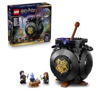 LEGO Harry Potter Cauldron: Secret Potions Classroom Toy - Desk or Bedroom Decor DIY Kit with Collectible Patronus & Hermione & Snape Minifigures - Gift for 10+ Year Old Girls & Boys - 76464