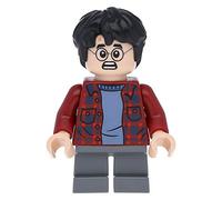 LEGO Harry Potter Dark Red Plaid Flannel Shirt Minifigure from 75953 (Bagged)