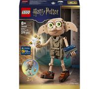 LEGO Harry Potter 2 in 1 Dobby the Free Elf Toy - Model Kit Transforms into a Kreacher Figure - DIY Kids' Bedroom Decor - Gift for 8+ Year Old Girls, Boys & Fans - 76469