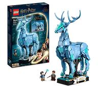 LEGO Harry Potter Expecto Patronum 2-in-1 Set, Build Stag and Wolf Animal Figures, Build-Rebuild-and-Display Model, Magical Gifts for Teenage Girls, Boys, Women, Men 76414