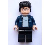 LEGO Harry Potter: Harry Potter with Dark Blue Jacket (Black Legs) Minifigure