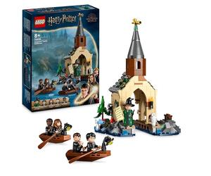LEGO Harry Potter Hogwarts Castle Boathouse Set with 2 Boat Toys for 8 Plus Year Old Kids, Girls & Boys, Includes 5 Character Minifigures and Hedwig the Owl Figure, Wizarding World Gift Idea 76426