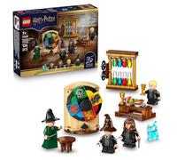 LEGO Harry Potter Hogwarts Castle: Sorting Hat Ceremony Toy - Collectible Patronus, Hermione & Draco Malfoy Minifigures with Wands & a Spinning Wheel - Gift for 7+ Year Old Girls & Boys - 76460