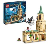LEGO Harry Potter Hogwarts Courtyard: Sirius's Rescue 76401 Castle Tower Toy Collectible Set with Buckbeak Hippogriff Figure and Prison Cell