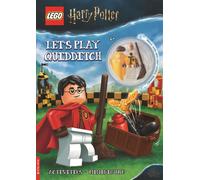 LEGO® Harry Potter™: Let's Play Quidditch Activity Book (with Cedric Diggory minifigure)
