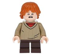 LEGO Harry Potter Ron Weasley Dark Tan Sweater Minifigure from 75953 (Bagged)