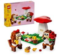 LEGO Hedgehog Picnic Toy Birthday Gift Building Blocks for Girls and Boys Ages 8