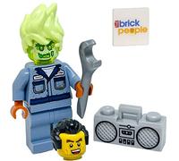 LEGO Hidden Side: Posessed Mechanic With Wrench and Radio Boom Box