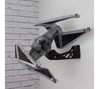 Lego Horizontal Display Wall Mount for UCS TIE Interceptor 75382