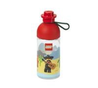 LEGO Hydration Bottle, Kids Drinks Bottle, 500ml Transparent Mexico, Water Bottle, Drinking Bottle for Toddlers, Dishwasher Safe, Reusable Sports Bottle