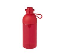 LEGO® bottle transparent - red