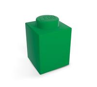 Lego Iconic 1x1 Silicone Brick LED Night Light - Green - with Automatic 8 Color Changing and Manual Color Lock (3 AAA Batteries Included) - 116mm Height x 78mm Width