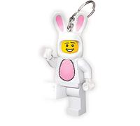 LEGO Iconic Bunny Suit Guy Illuminated Keyring, Kids Gifts, 76mm Figure Height (KE73H) 2 x CR2025 Batteries Included
