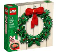 LEGO Iconic Christmas 2-in-1 Wreath with Big Red Bow and Advent 40426