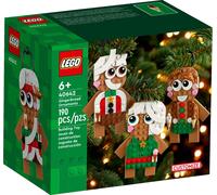 LEGO Creator Gingerbread Ornaments Set, Toys for 6 Plus Year Old Girls & Boys