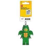 LEGO Iconic Dragon Suit Girl Minifigure Key Light LED Lite - Light Green