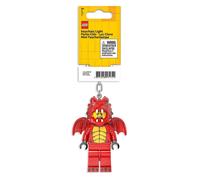 LEGO Iconic Dragon Suit Guy Minifigure Key Light (keyring key chain) LED Lite