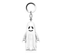 LEGO Iconic Ghost Keychain LED Flashlight Kids Toys Halloween Play - 76 mm Tall Figure - 2 CR2025 batteries included