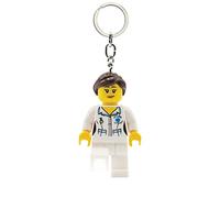 IQ Keychain Flashlight KE186 - Lego Iconic - 76mm Large Figure - Includes 2 CR2025 Batteries