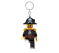 LEGO Iconic LED Flashlight Keychain for Iconic Fans - Novelty Toy for Kids - 76mm Figure - 2 CR2025 Batteries Included, Captain Brickbeard, One size