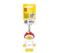 LEGO Iconic Mushroom Sprite Minifigure Key Light (Keyring/Keychain)
