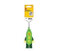 LEGO Iconic Peapod Costume Girl Minifigure Key Light (Keyring/Keychain)