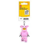 LEGO Iconic Pig Suit Guy Minifigure Key Light (keyring key chain) LED Lite