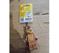LEGO Iconic T-Rex Costume Fan Minifigure Key Light (Keyring/Keychain) New Led