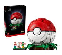 LEGO Pokémon Iconic Trainer Moments Poké Ball - Model Kit for Adults incl. Pikachu, Eevee Figures & 3 Minifigures - DIY Room Decor - Collectible Gaming Gift Idea - 72154