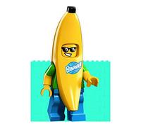 Lego Iconics Banana Design Open Male Greeting Card