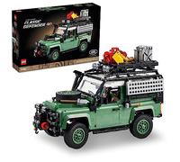 LEGO Icons Land Rover Classic Defender 90 10317 Model Car Building Set for Adults and Classic Car Lovers, This Immersive Project Based on an Off-Road Icon Makes a Great Graduation Gift for Him or Her