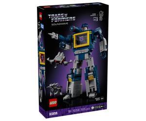 Lego Icons 10358 Transformers: Soundwave - Brand New & Sealed