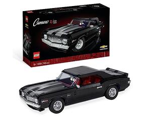 LEGO Icons Chevrolet Camaro Z28, Customisable Classic Car Model Building Kit for Adults, Vintage American Muscle Vehicle, Father's Day Treat, Gift Idea 10304