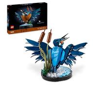 LEGO Icons Kingfisher Bird Set, Model Building Kit for Adults to Build with Water Setting Display Stand, Great Home and Office Desk Décor, Valentine's Day Gifts for Women, Men, Her or Him, 10331