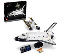 LEGO Icons NASA Space Shuttle Discovery 10283 Model Building Set - Spaceship Collection with Hubble Telescope Detailed Display for Home or Office Dec