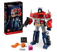 LEGO Icons Optimus Prime Transformers Figure Building Set, Collectible Transforming 2in1 Robot and Truck Model Kit for Adults to Build, Movie-Themed Birthday Gift for Men, Women, Him or Her 10302
