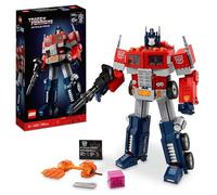 LEGO Icons Optimus Prime Transformers Figure Building Set, Collectible Transforming 2in1 Robot and Truck Model Kit for Adults to Build, Movie-Themed Birthday Gift for Men, Women, Him or Her 10302