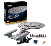 LEGO Icons Star Trek: U.S.S. Enterprise NCC-1701-D - 10356 | Set for Adults, Display Model Kit, Separation Function & 9 Minifigures, 2 Shuttle Pods, Gift Idea, 3600 Pieces