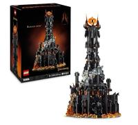 LEGO Icons The Lord of the Rings: Barad-dûr Model, Movie Memorabilia Building Set for Adults, Gift Idea for Men & Women, Includes Sauron, Gothmog, Orc, Frodo, Sam and Gollum Minifigures 10333