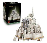 LEGO Icons The Lord of the Rings: Minas Tirith - 3D Middle-earth Model Kit for Adults - 10 Minifigures in andalf, Aragorn & Arwen - DIY Gift Idea for Movie Fans - 11377