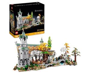 LEGO Icons The Lord of The Rings: Rivendell Building Model Kit for Adults, Construct and Display a Middle-Earth Valley with 15 Minifigures, A Great Gift for LOTR Fans and Movie-Lovers, 10316