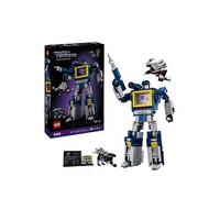 LEGO Icons Transformers: Soundwave Set for Adults - Display Model Kit with Convertible Figures incl. Laserbeak & Ravage, plus a Sound Brick - Collectible Gift for Fans - 10358