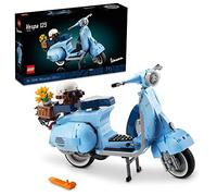 LEGO Icons Vespa 125 Scooter Model Building Kit, Vintage Italian Iconic Model Moped, Build and Display Set for Adults, Makes a Great Gift Idea or Home Décor Piece, Relaxing Creative Hobby, 10298