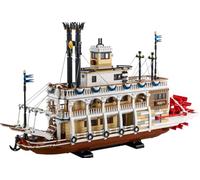 LEGO Ideas 21356 Exclu Cdiscount The Mississippi Steamboat - Adult Building Set